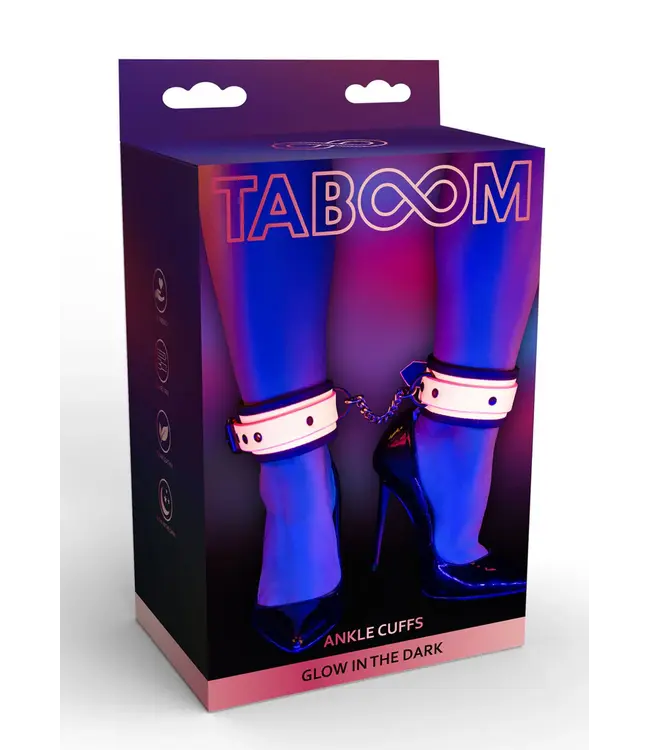 Glow in the dark - Ankle cuffs