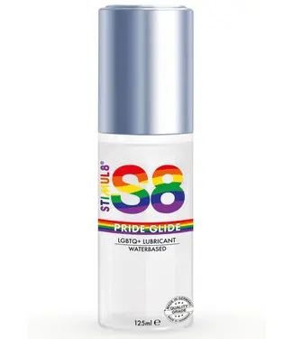 Stimul8 S8 Pride Glide Waterbased Lube 125ml