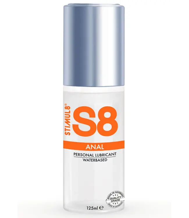 S8 WB Anal Lube 125ml