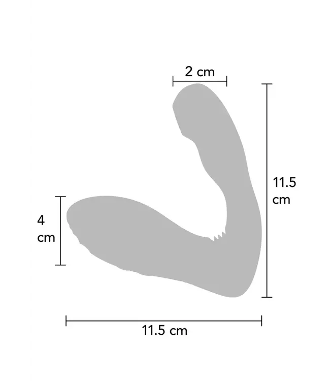 Alpha Arouser Prostate Air Stimulator with Remote