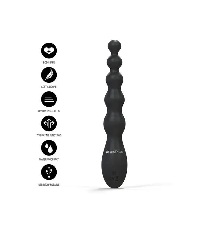 Anal Gear - Beaded Anal Vibrator