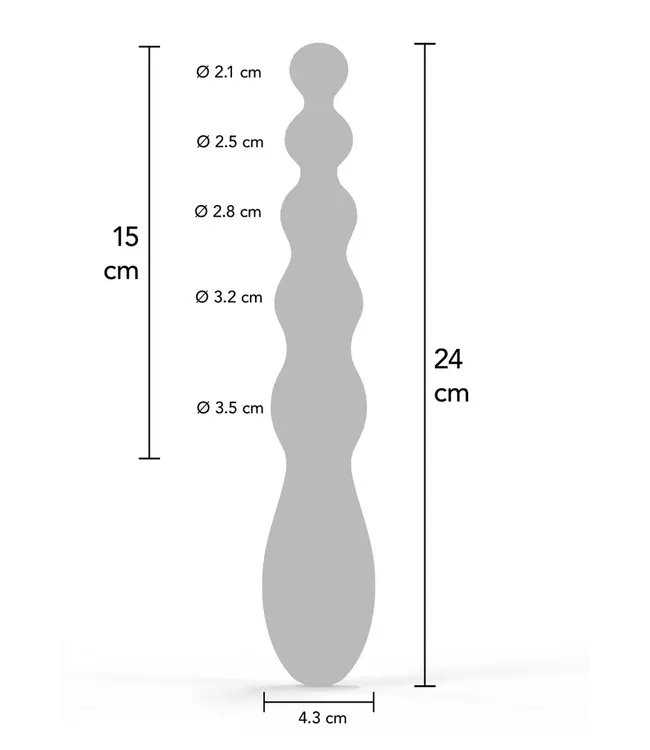 Anal Gear - Beaded Anal Vibrator