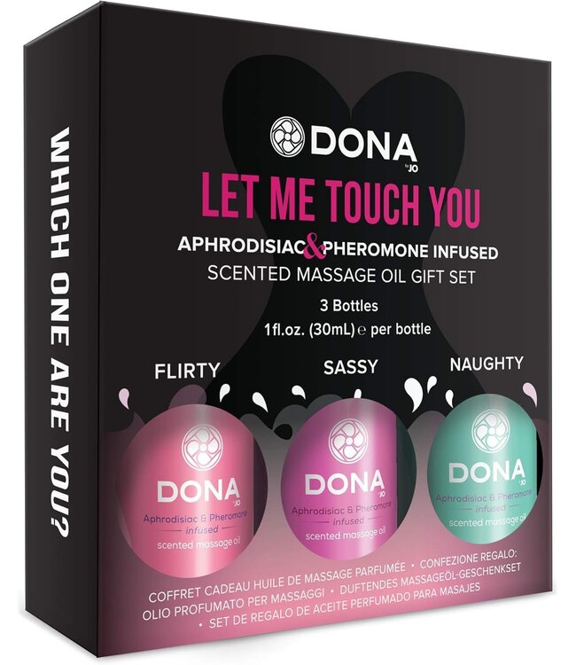 Dona - Massage Gift Set Scented (3 x 30 ml) Touch