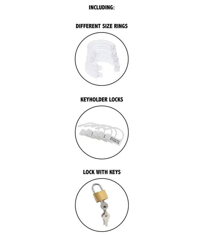 Penis Gear - Chastity Cock Cage Acrylic