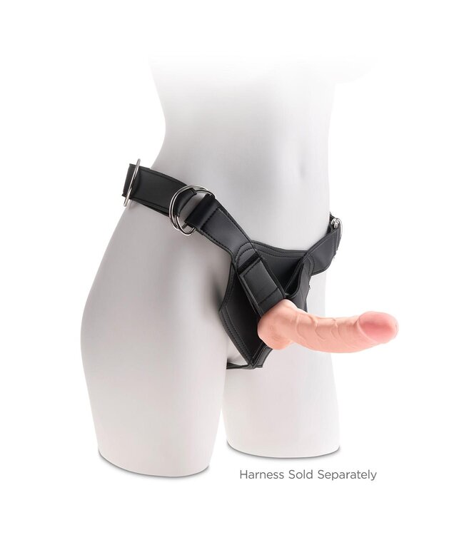 8 Inch Triple Density Fat Cock With Balls Light