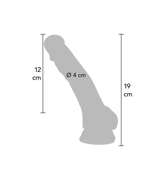 ToyJoy Get Real Happy Dicks 7.5' with Balls