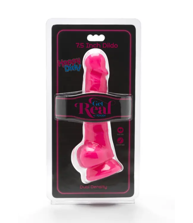 ToyJoy Get Real Happy Dicks 7.5' with Balls
