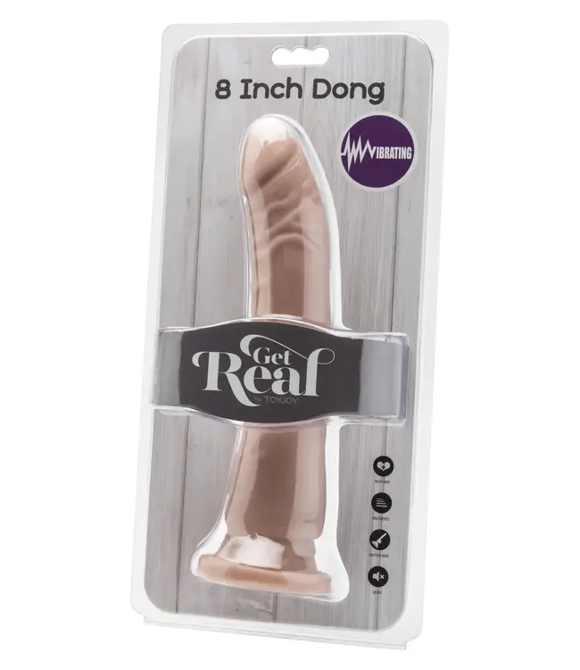 Vibrating 8 inch Dong