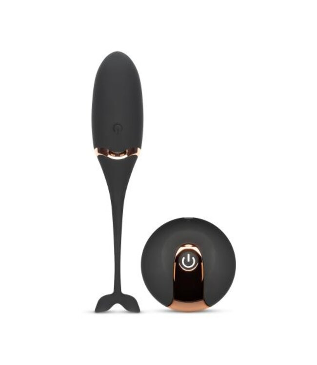 Luxurious Vibrating Egg w/ Remote Black