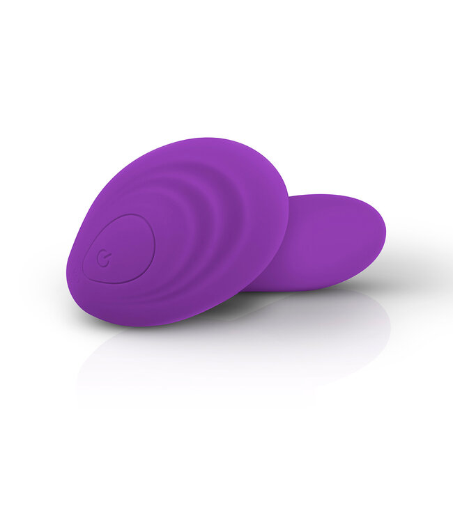 Pleaser Vibrator with Remote Purple