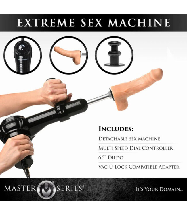Obedience Chair with Sex Machine