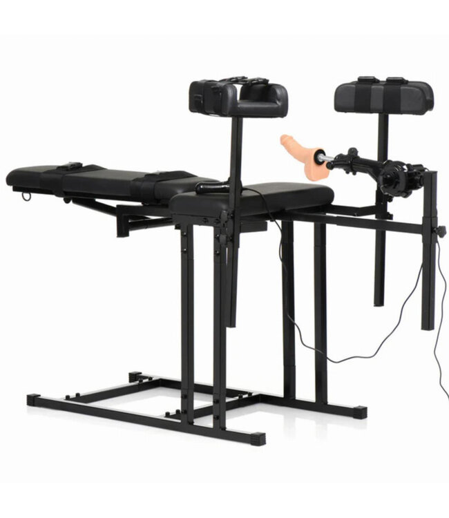 Obedience Chair with Sex Machine