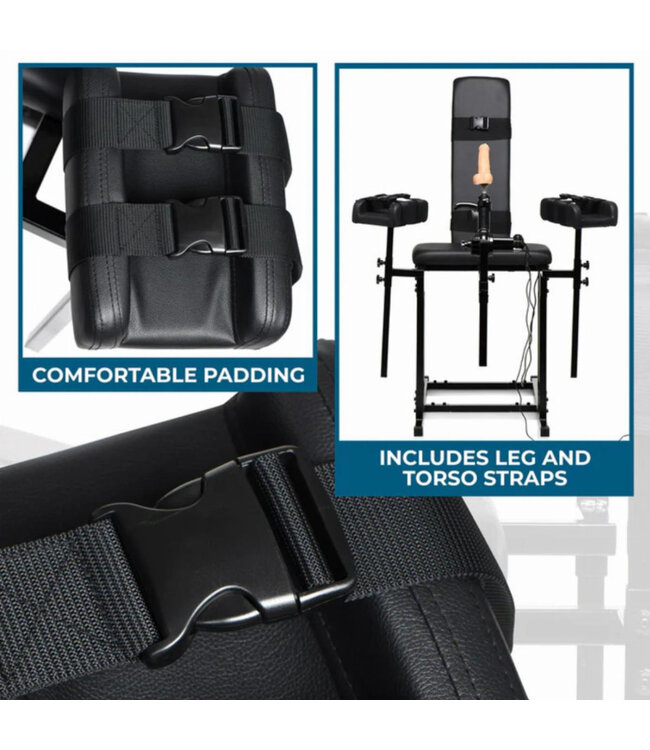 Obedience Chair with Sex Machine