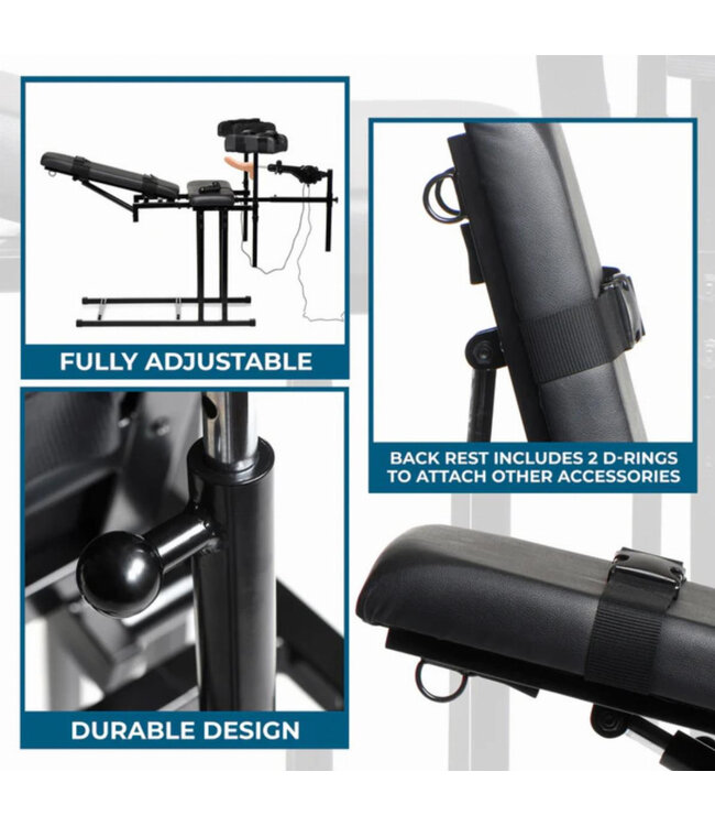 Obedience Chair with Sex Machine