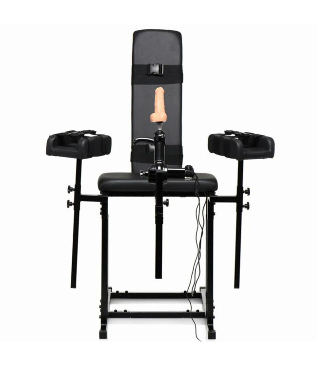 Obedience Chair with Sex Machine