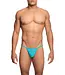 MOB Eroticwear MOB Sheer T-Back Thong Aqua