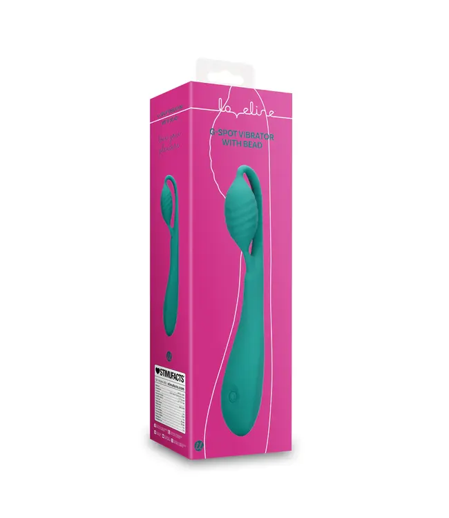 G-Spot Vibrator with Bead bleu