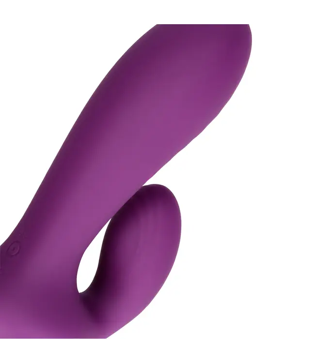 Ultra Soft Silicone G-Spot Vibrator purple