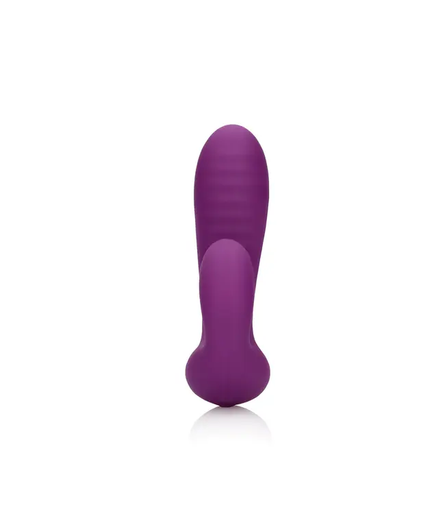 Ultra Soft Silicone G-Spot Vibrator purple