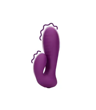 Loveline by Shots Ultra Soft Silicone G-Spot Vibrator purple