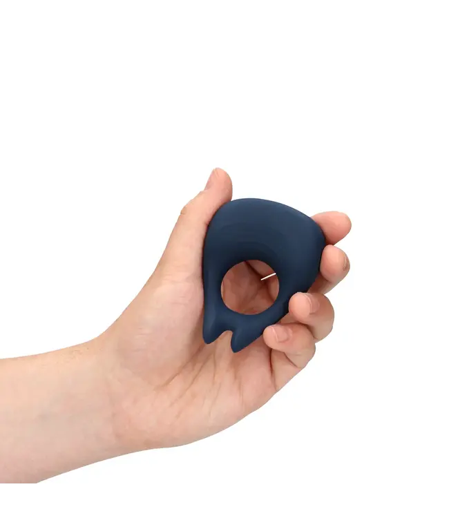 Pointed Vibrating Cock Ring blue