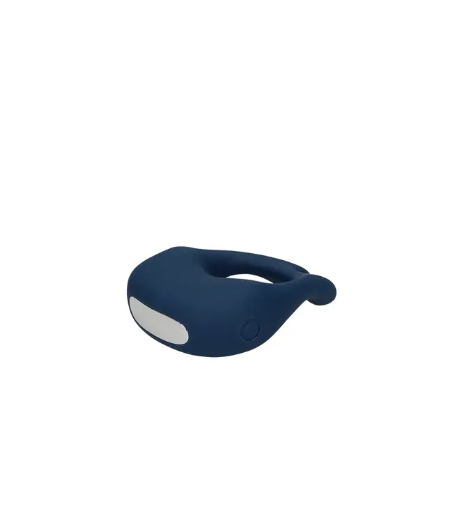 Pointed Vibrating Cock Ring blue