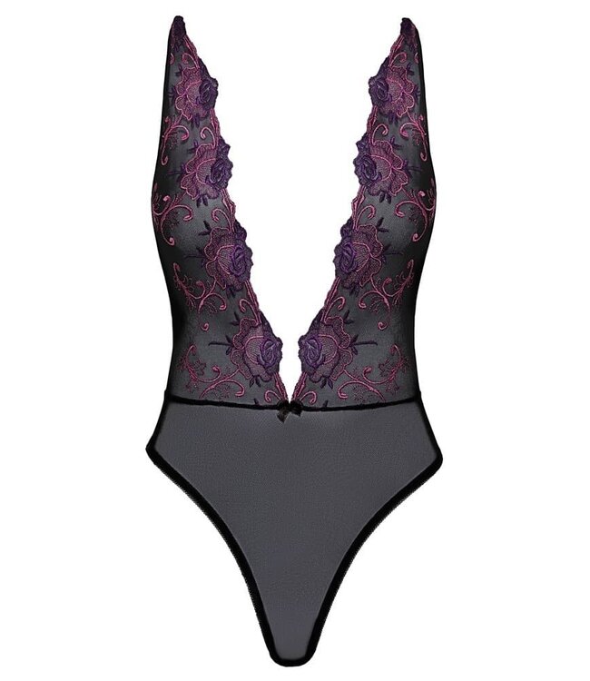 Body with beautiful floral embroidery