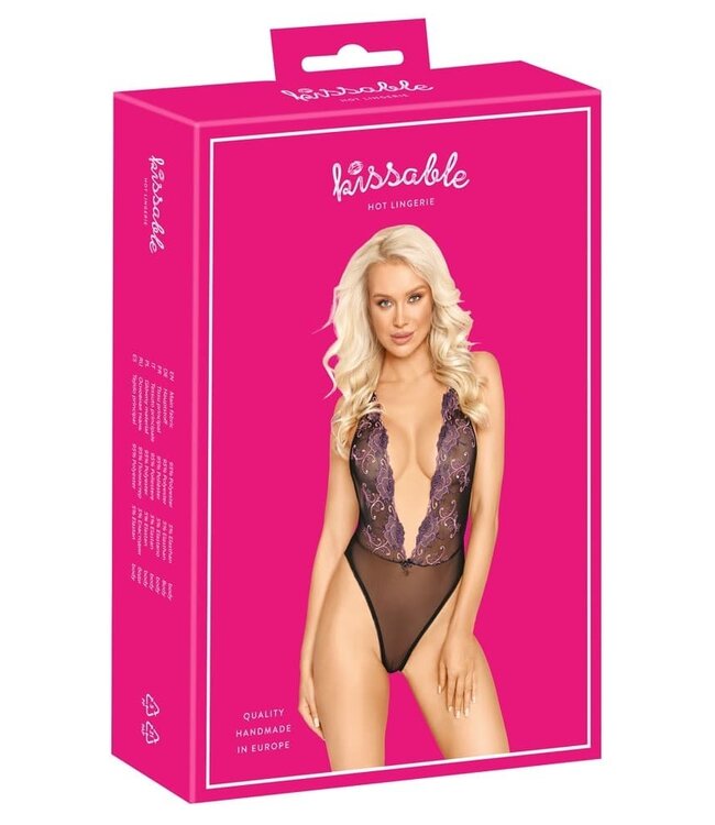 Body with beautiful floral embroidery