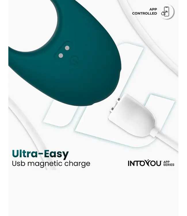 Vibrator Ring, App-Controlled - Green