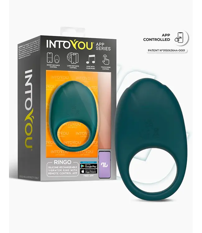 Vibrator Ring, App-Controlled - Green