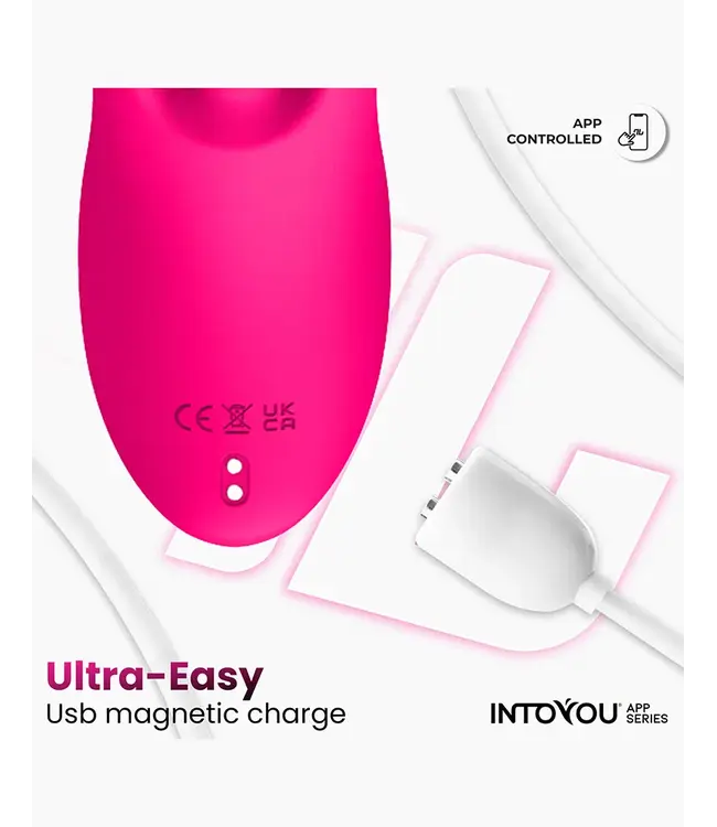 Derek - Finger Vibrator, 3 Motors, App Control - Pink