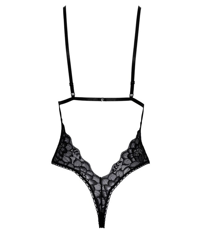 Elegant Body with romantic floral embroidery