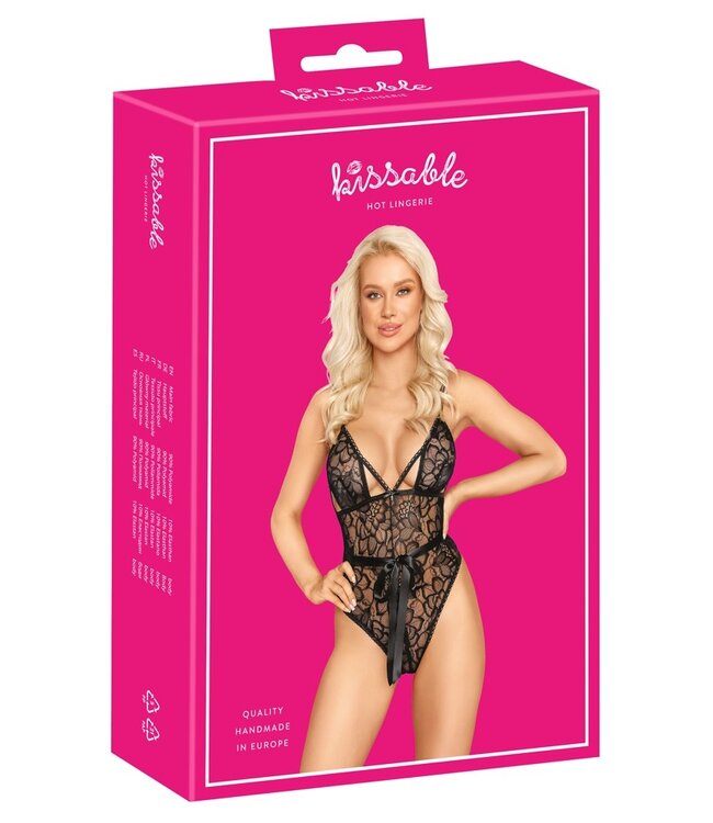 Elegant Body with romantic floral embroidery