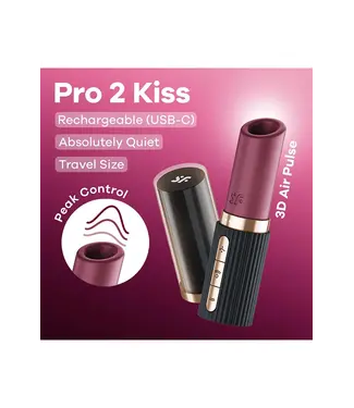 Satisfyer PRO 2 Travel Size KISS
