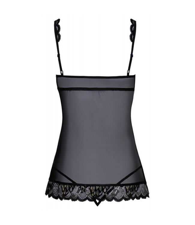 Babydoll with decorative lace