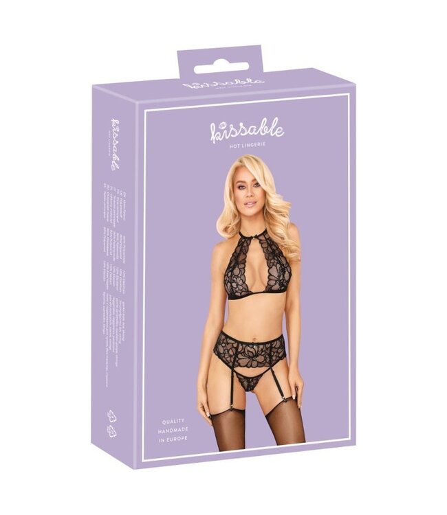 Floral Lace Lingerie Set