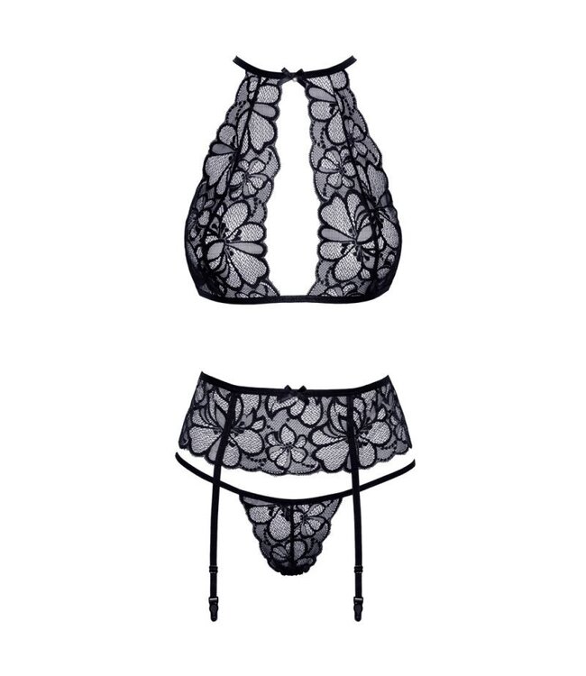 Floral Lace Lingerie Set
