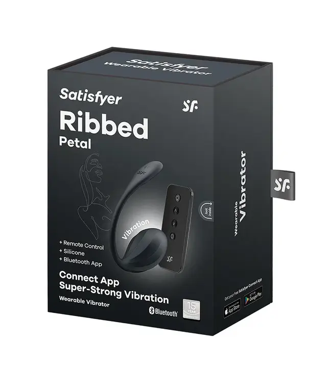 SATISFYER RIBBED PETAL CONNECT APP