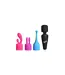 XR Brands Mini Wand Massager with 3 Attachments