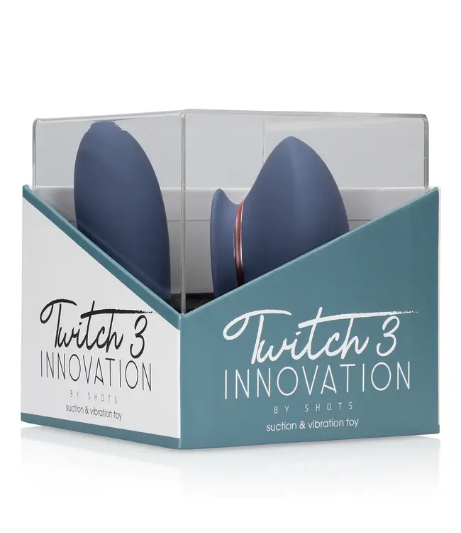 Twitch 3 - Rechargeable Vibrator and Suction