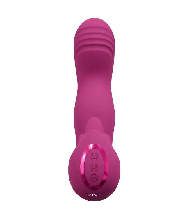 Triple Motor G-Spot Finger Motion Vibrator&Tongue Stimulator
