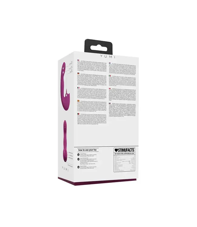 Triple Motor G-Spot Finger Motion Vibrator&Tongue Stimulator