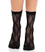 Leg Avenue Bow Net Anklets - Black - O/S