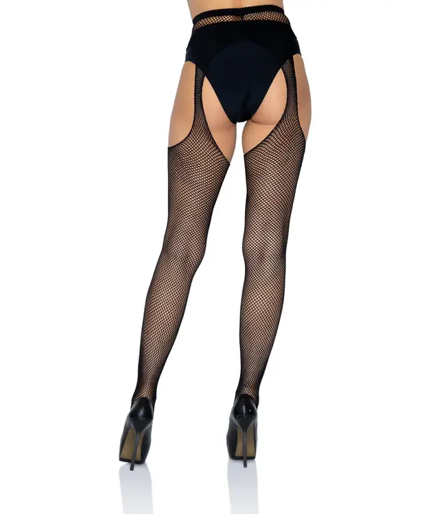Fishnet Suspender Pantyhose