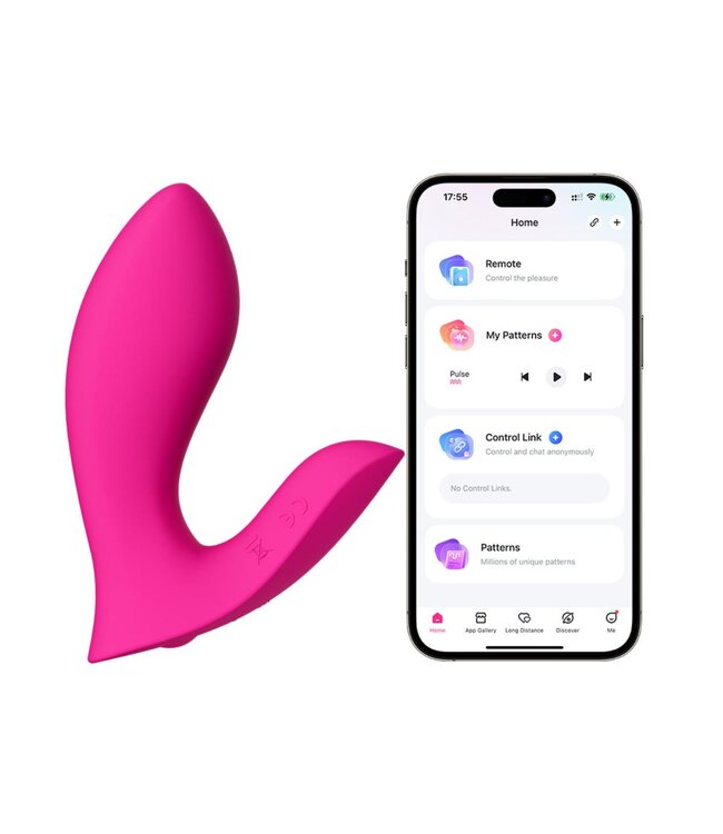 Lovense - Flexer Insertable Dual Panty Vibrator