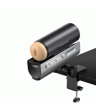 Lovense - Solace Pro Automatic Thrusting Masturbator Black