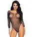 Leg Avenue Bodysuit with Snap Crotch Panty