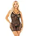 Leg Avenue Heart Net Mini Dress OS