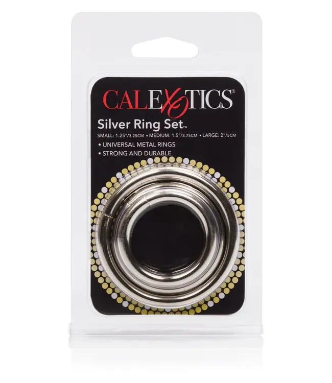 Silver Ring - 3 Piece Set