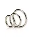 CalExotics Silver Ring - 3 Piece Set